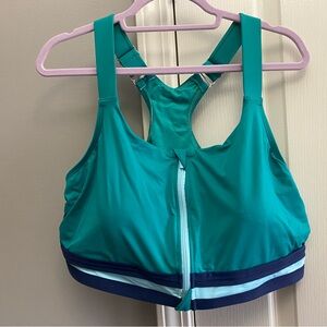 Land’s End Women’s Chlorine Resistant Sports Bra Swim top